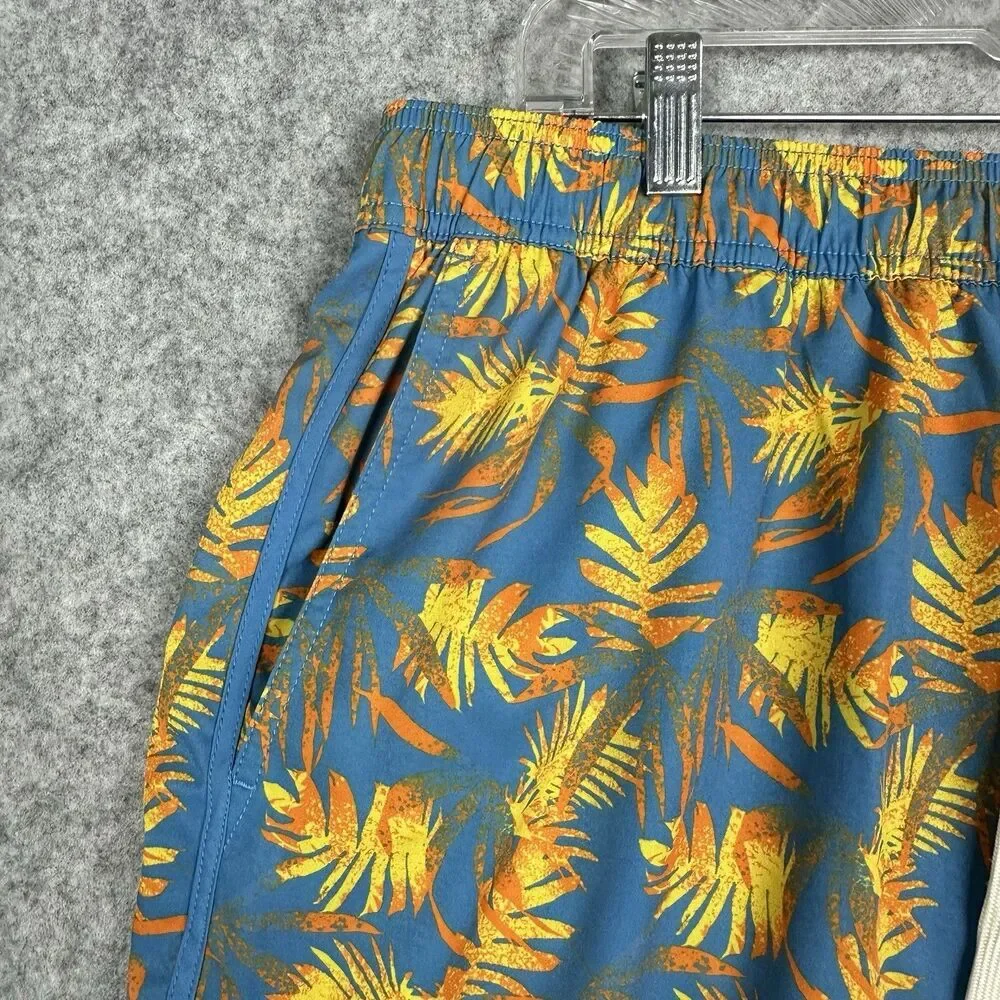 Fair Harbor Anchor Swim Trunks Shorts 2XL Sundrenched Palms Brief Lined Pockets - Picture 3 of 13